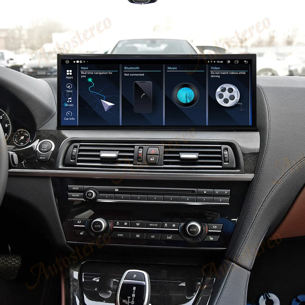 15.8 Inch Qualcomm 680 Android 13 Carplay For BMW 6 6GT M6 F06 F12 F13 Car Multimedia Player GPS Navigation Car Radio Head Unit view 4
