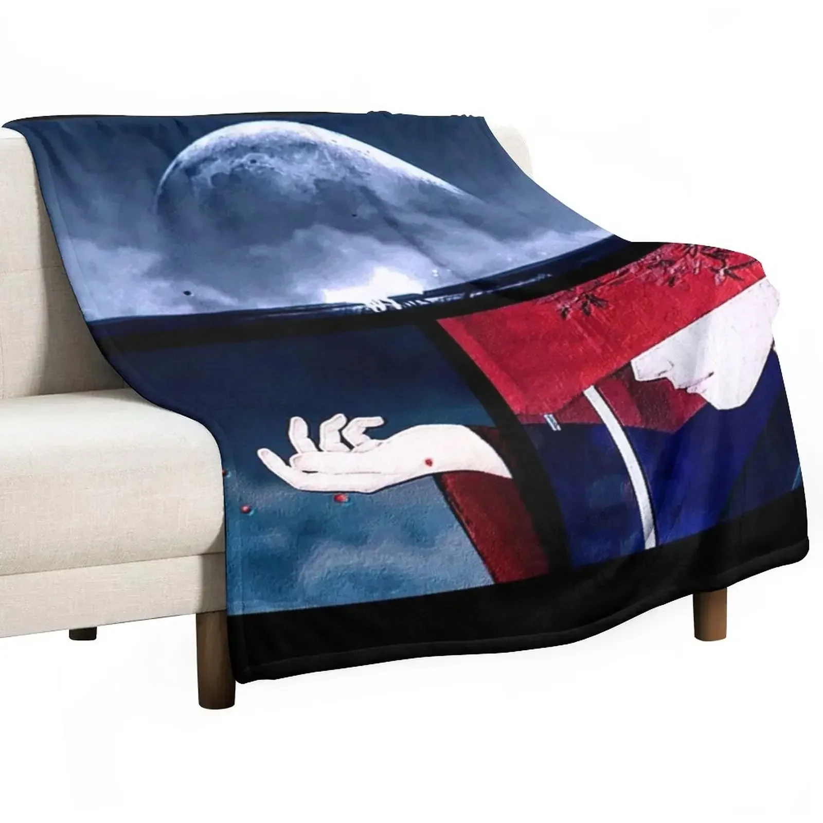 Tale of the Nine Tailed collage Throw Blanket Luxury Thicken For Sofa Thin Blankets