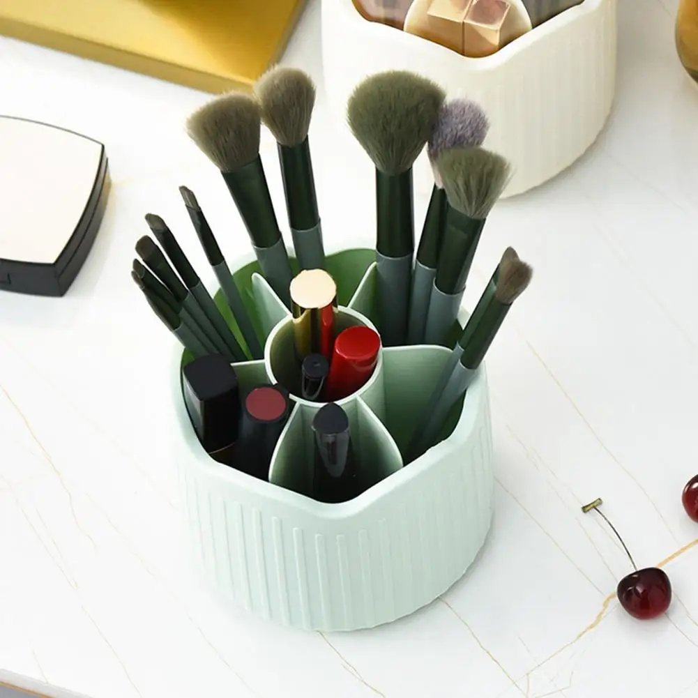 

Makeup Brush Holder Sturdy Compartment Eco-friendly Makeup Brush Storage Cup School Supplies