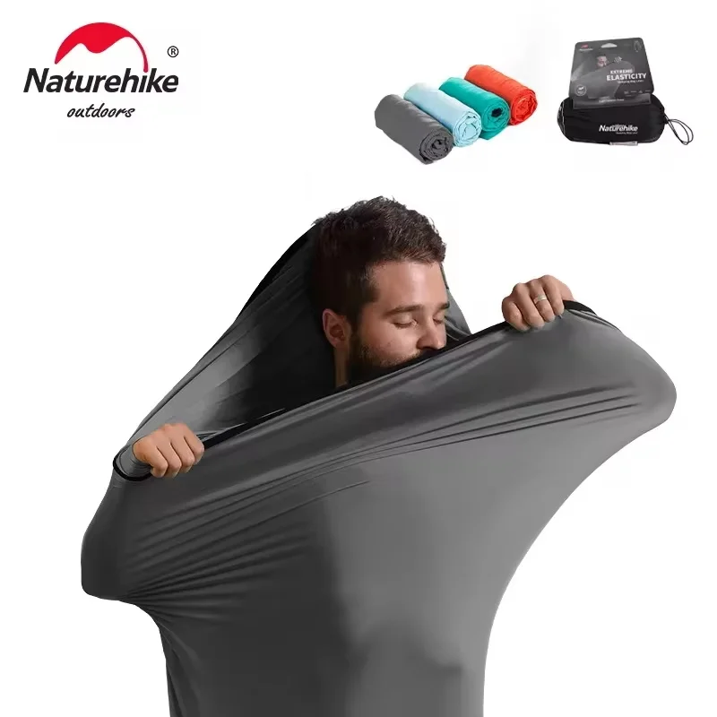 Naturehike Sleeping Bag Liner Wysoka elastyczność Sleeping Bag Liner Ultralekki przenośny prześcieradło podróżne Outdoor Camping Sleeping Bag