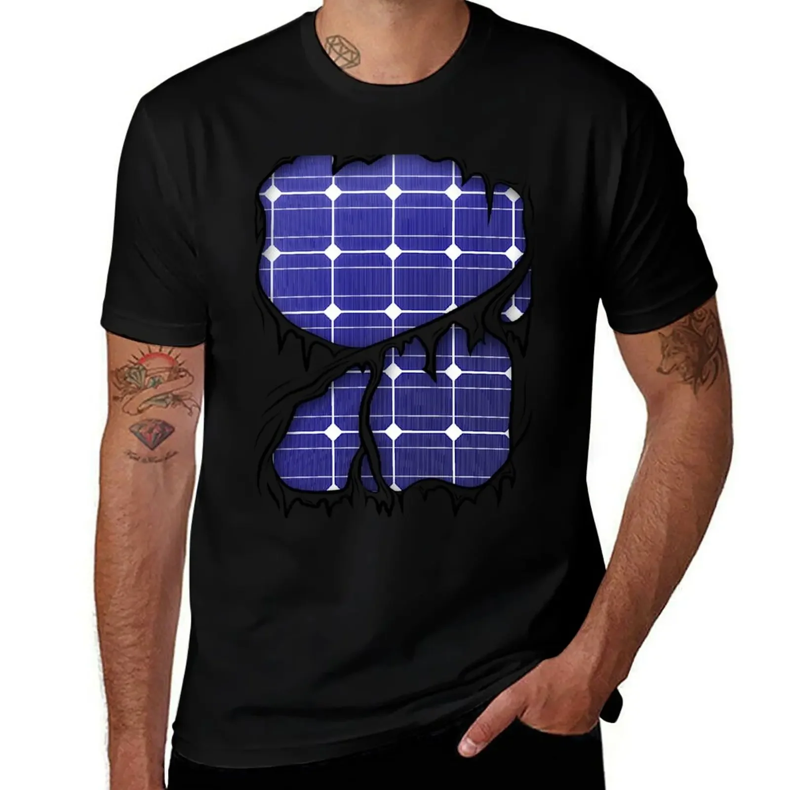 Solar Panels Inside Ecological Engineer Halloween Costume T-Shirt sublime plus sizes t shirts for men graphic