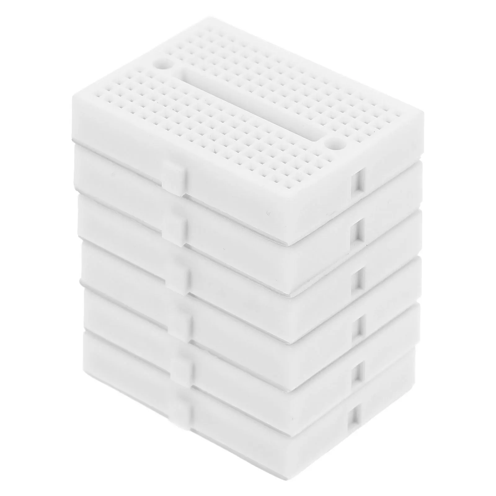 

6Pcs Small Breadboards Experiment Tools Solderless Mini Bread Boards for Science Experiments Plastic Breadboard Replacement