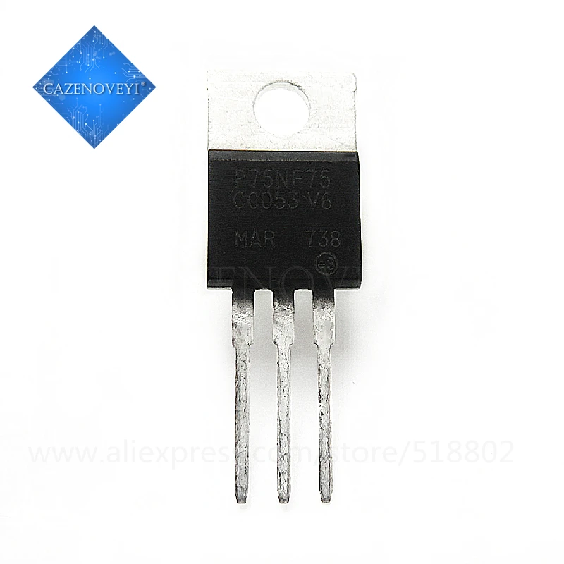 10pcs/lot P80NF70 P80NF55 P80NF10 P7NK80ZFP P75NS04Z P75NF75 P6NK90Z P6NK60ZFP P65NF06 P62NS04Z P60NF06 P55NF06 image 6