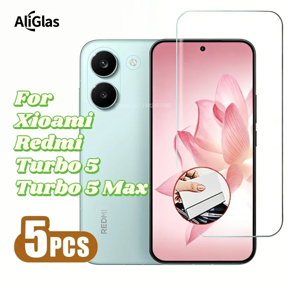 

5 шт. ультратонких защитных пленок Clossy HD для Xiaomi Redmi Turbo 5 Series, гибкая гидрогелевая пленка из ТПУ для Redmi Turbo 5 Max
