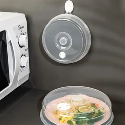 Anti Splatter Heating Sealing Cover Lid with Steam Vents Fresh-keeping Plate Bowl Cover Stackable Microwave Splatter Cover Lid