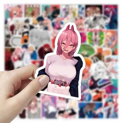 50 pz adesivi Anime custodia per telefono portatile Pad auto Graffiti Sticker decalcomania giocattolo per bambini adesivi in PVC decorazione estetica