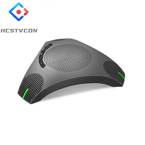자세히 둘러보기 온라인 비즈니스용 USB 스피커폰, 화상 회의 마이크 장비, 데스크탑 마이크, 360 ° 음성 픽업