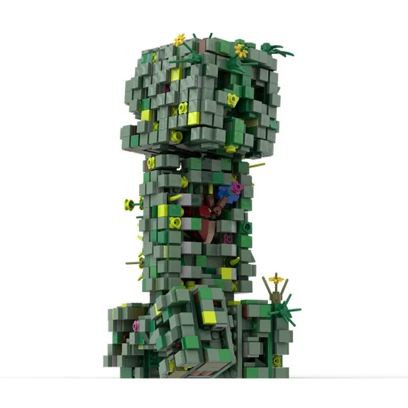 

1420pcs MOC MC Up-Scaled Minifigure Creeper Cute Cartoon Characters Brick Model Assembled Toys Creative Children's Holiday Gifts