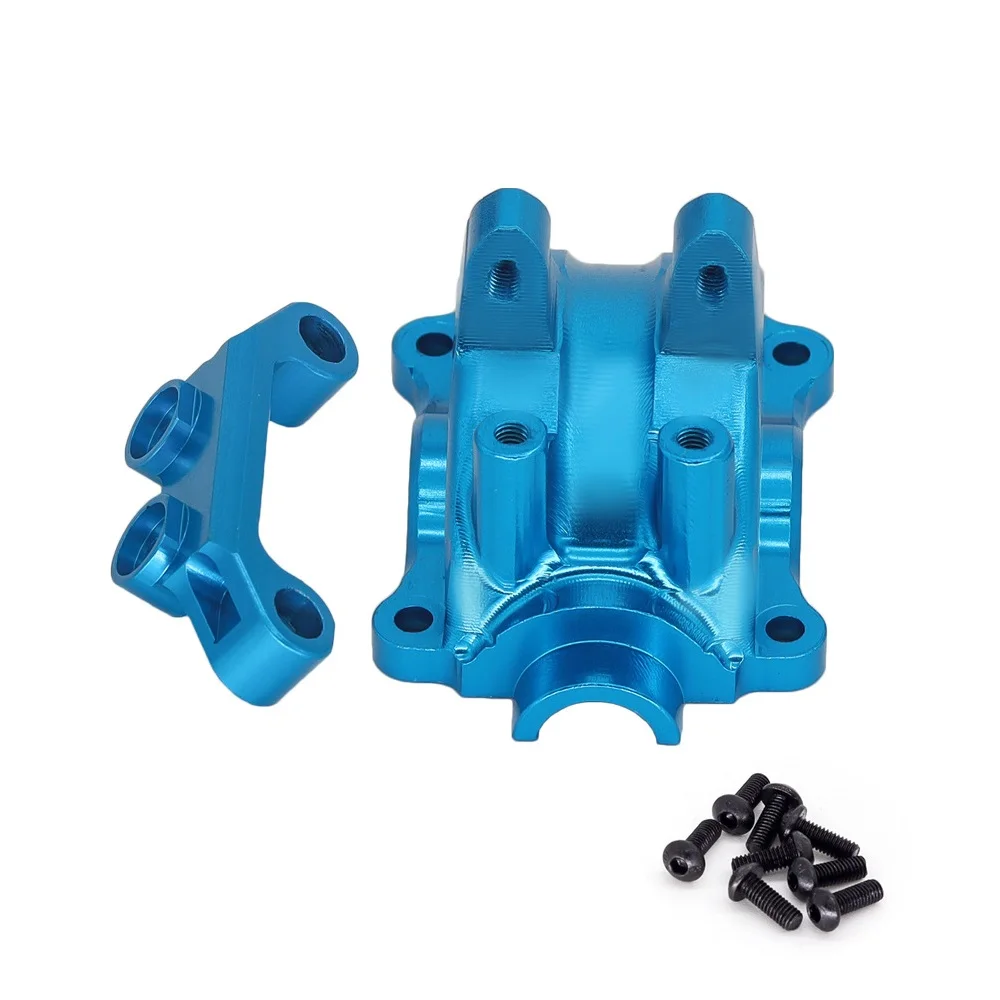 Metal GearBox Housing Gear Box Shell Differential Case for Tamiya TT02 TT-02 1/10 RC Car Upgrade Parts Accessories