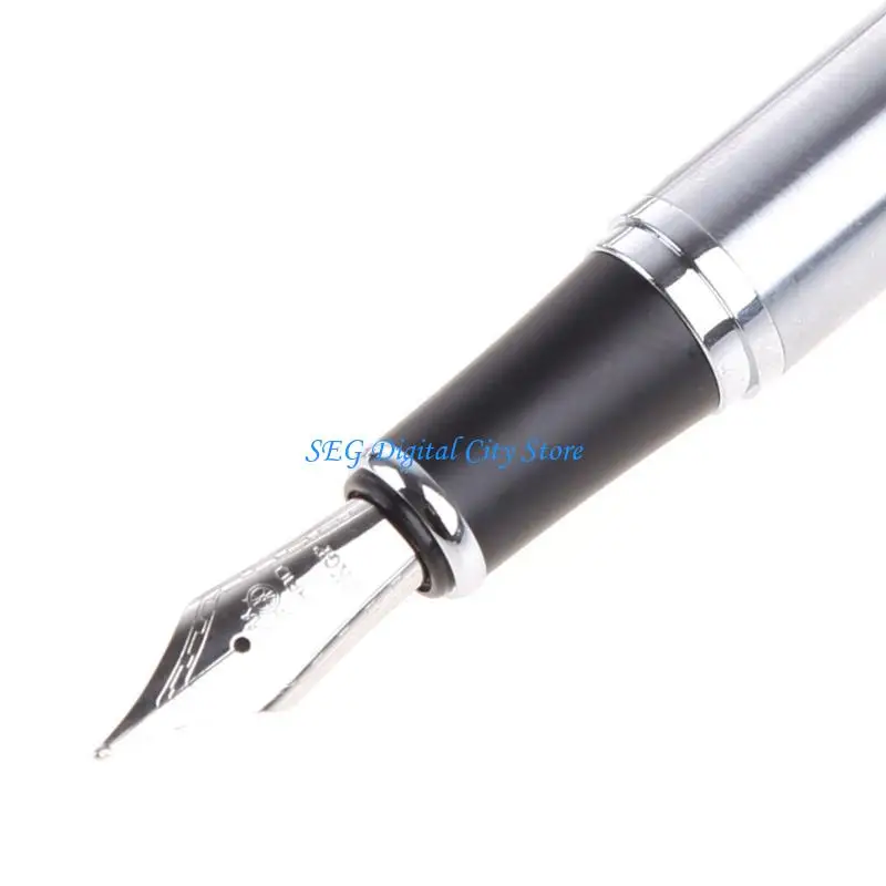 U75B Hot Sold New Jinhao X750 Silver Stainless Steel 18KGP Nib Fountain Pen