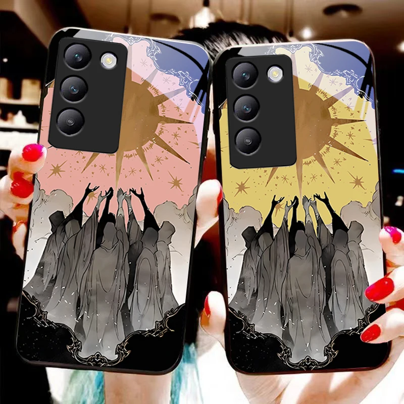 

Many Lights Of Hop For Y72 33S 11 03 36 96 Lite 35 16 Iqoo 12 V40 SE 5G 29 40 21 30 X80 Pro Vivo Tempered Glass Phone Case Black
