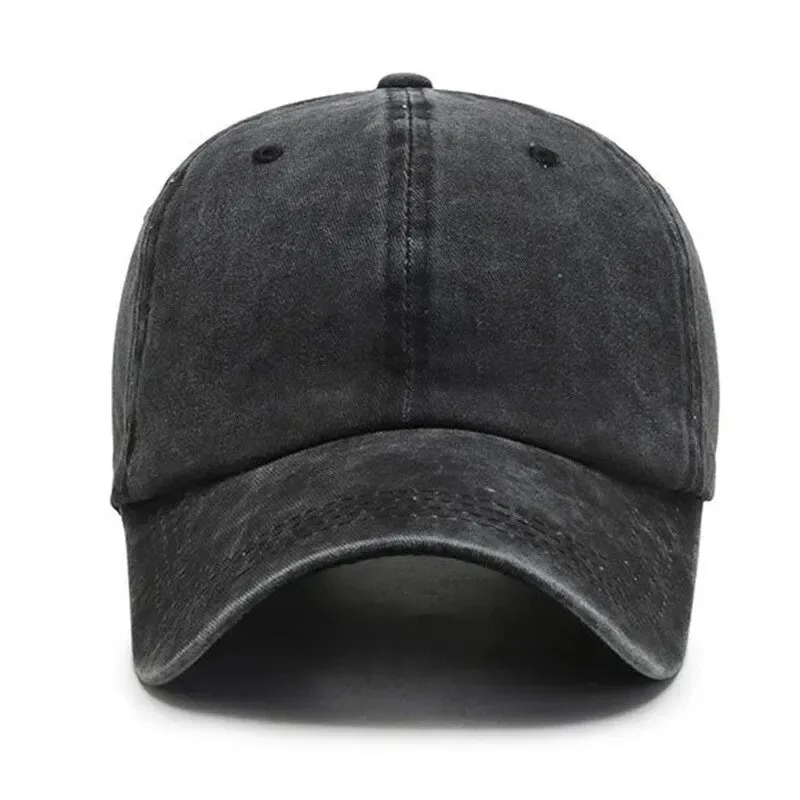 Fashion Solid Color Baseball Cap Unisex Streetwear Hip Hop Dad Hat Adjustable Snapback Casquette Casual Hat for Men Women Daily