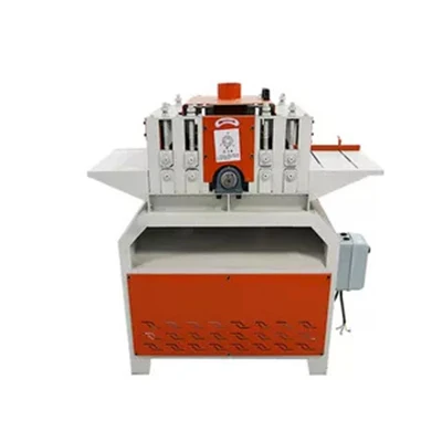 Woodworking Multi-blade Saw, Fully Automatic Crawler-type Square Timber Multi-blade Saw Panel Multi-blade Saw, Pallet Square Saw