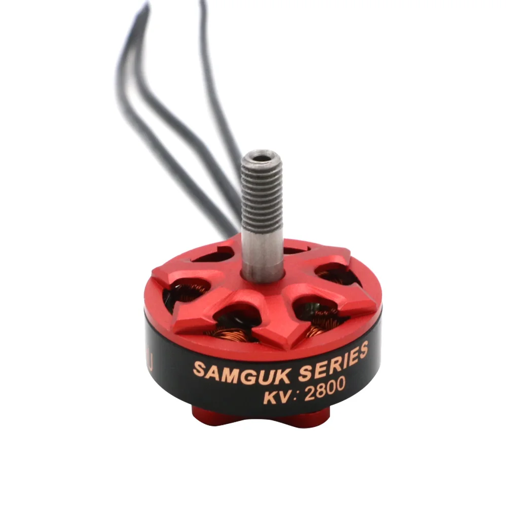 1/4 peças samguk série shu 2306 2500kv 2800kv 3-4s 1750kv 4-6s motor sem escova para modelos de drones rc fpv