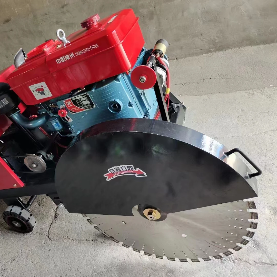 Mesin Pemotong Jalan Diesel Besar Desain Baru Dengan Diameter 800MM
