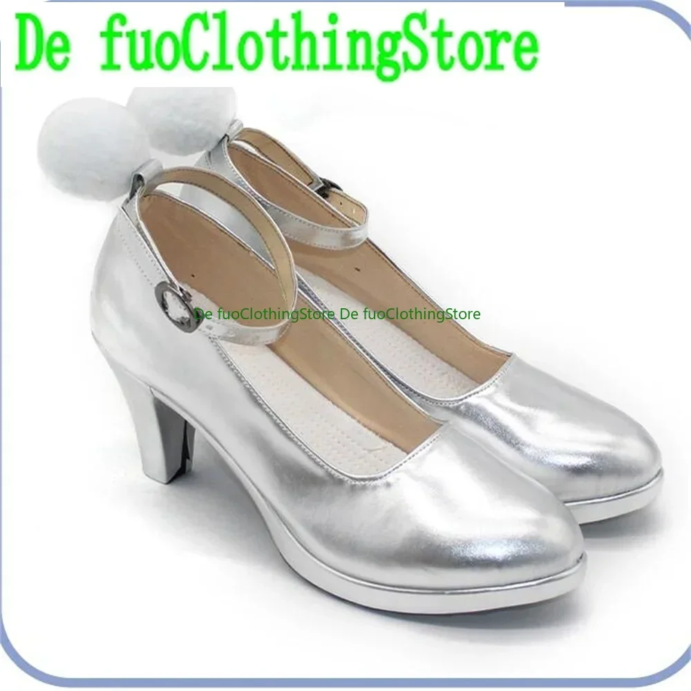 الأرنب X 777 NIKKE تأثيري أحذية الأحذية لعبة أنيمي هالوين عيد الميلاد Defu متجر أحذية الملابس