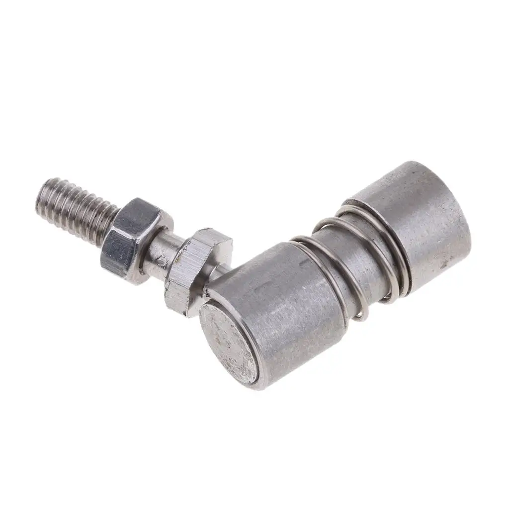 

Silver Stainless Steel Boat Throttle Ball Joint Push Pull Cable Joint for Ship Screw Steering Application