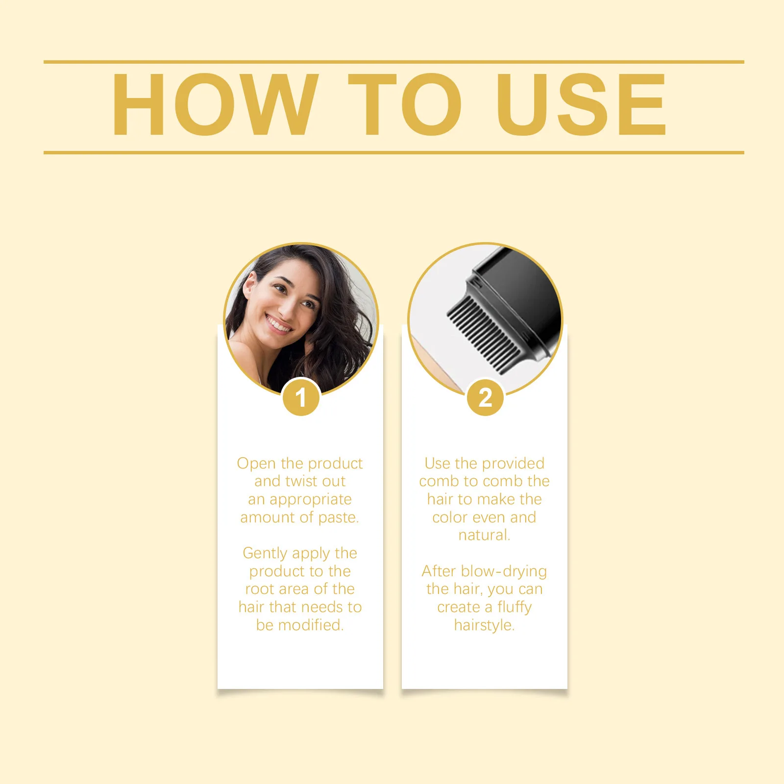 Eelhoe Haarverf Stick Serie met Borstel Styling Pommade Sterk Molding Tijdelijke Gemakkelijk Spoelen Permanente Zwarte Haarkleuring Crème