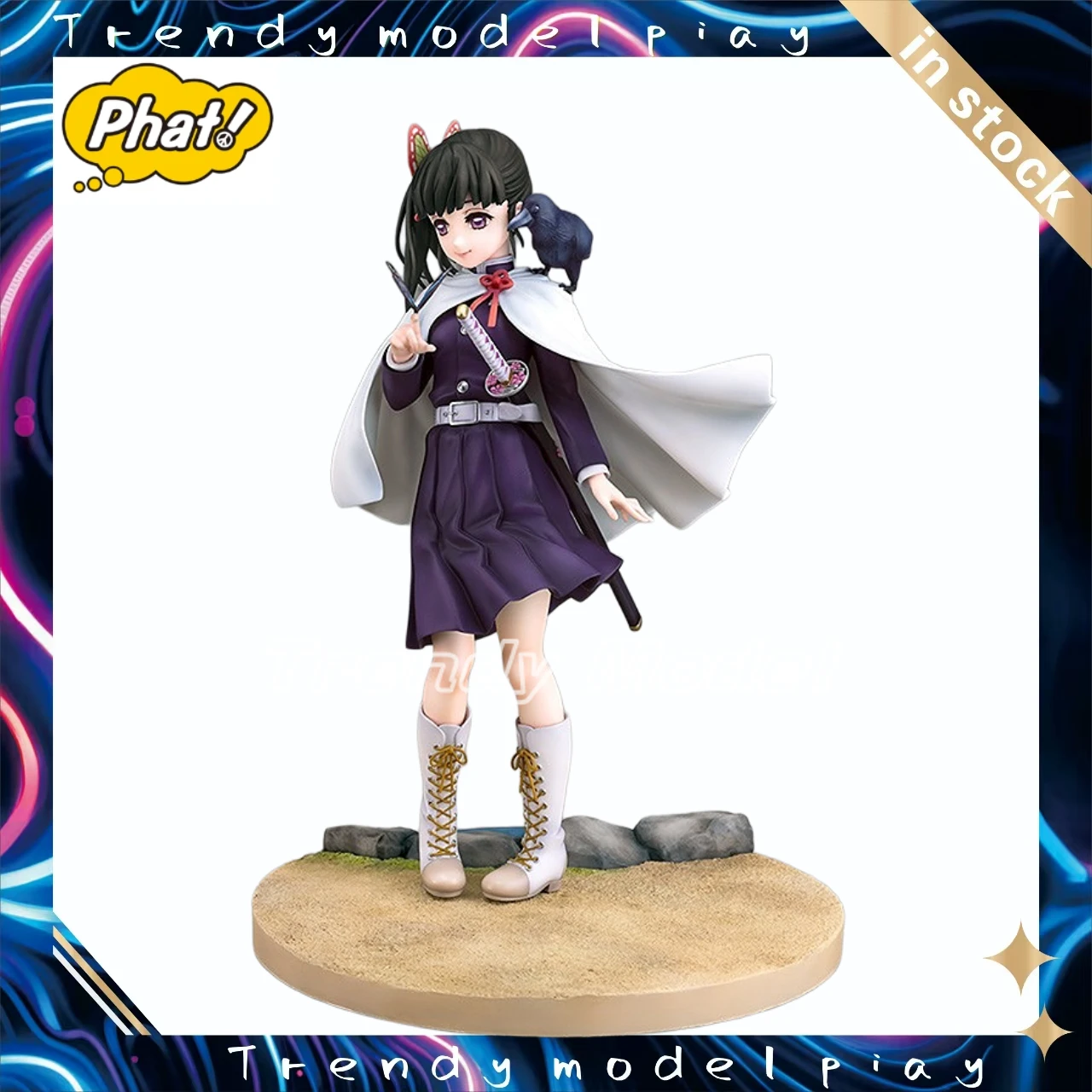 

В наличии Оригинальная шляпа! Demon Slayer Kanao Tsuyuri 1/7 экшн-фигурка модель фигурка игрушки подарочная коллекция украшений