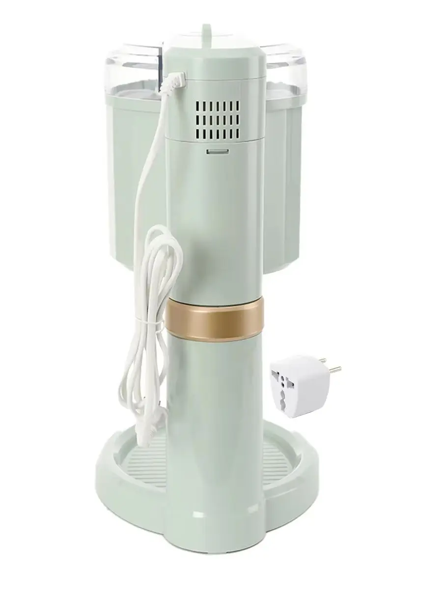 Kompakte 1L Softeismaschine für Zuhause, Automatischer Frucht-Dessert-Maker mit einfacher Ein-Knopf-Bedienung, abnehmbare, spülmaschinenfeste Teile – Ideal für Familienfeiern und Partys