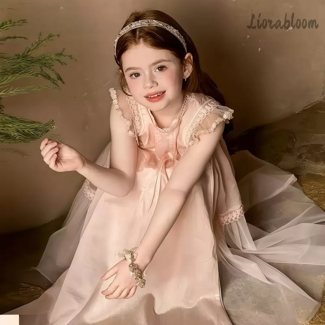 

Custom Made Girls' Dresses Sweet And Elegant Floral Dresses Women's Wedding Party Attire Dress свадебное платье
