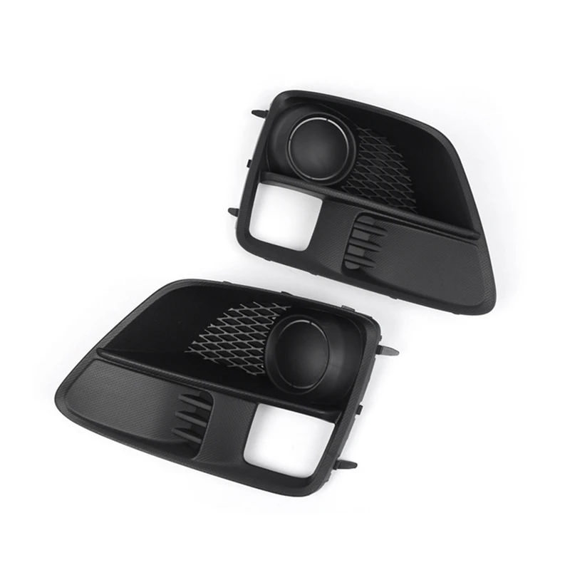 Bumper Fog Light Lamp Bezel Cover For Subaru WRX & Sti 2015-2017 Lower Grille Honeycomb Bezel