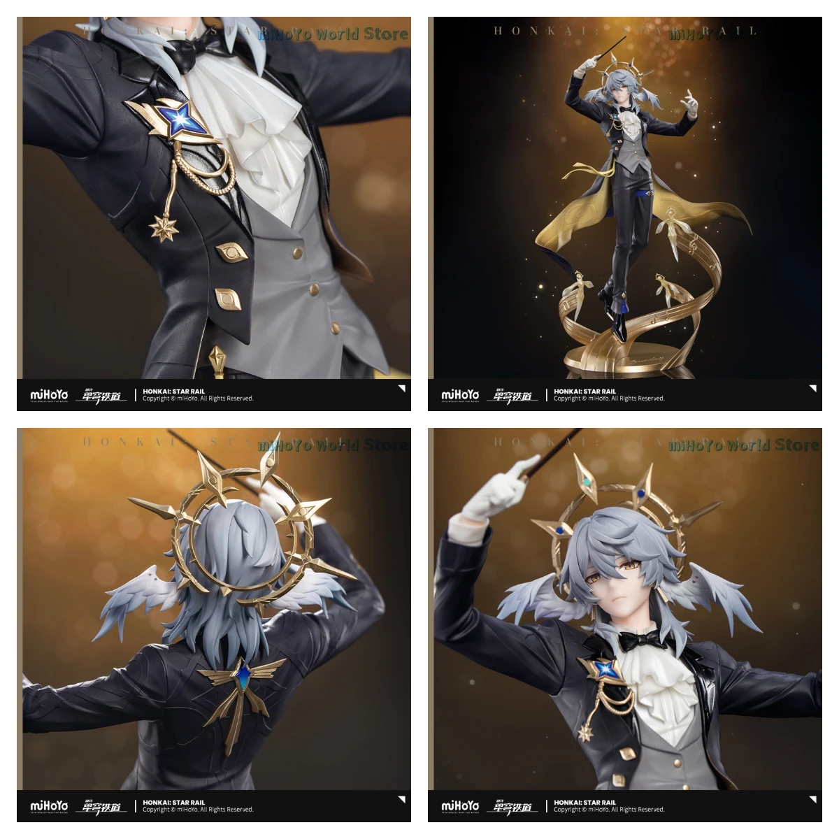 Sunday Figures Honkai Star Rail LIVE Ver. Sunday 1/8 Figure Concert Statue Model Official Collectible Cosplay Gifts for Fans