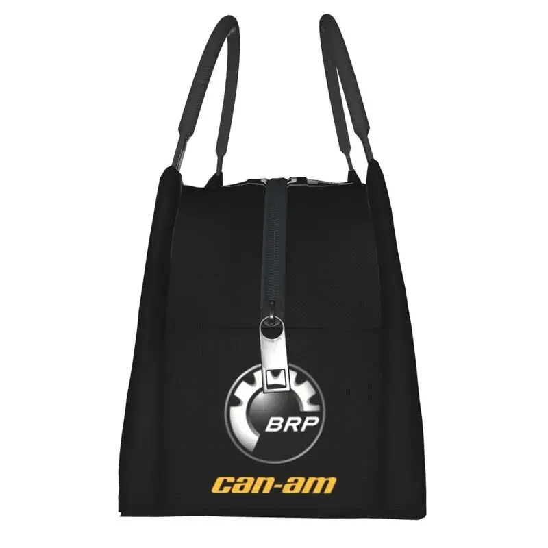 BRP ATV Can Am Logo Insulated Lunch Bags for Women Resuable Thermal Cooler Lunch Tote Work Picnic