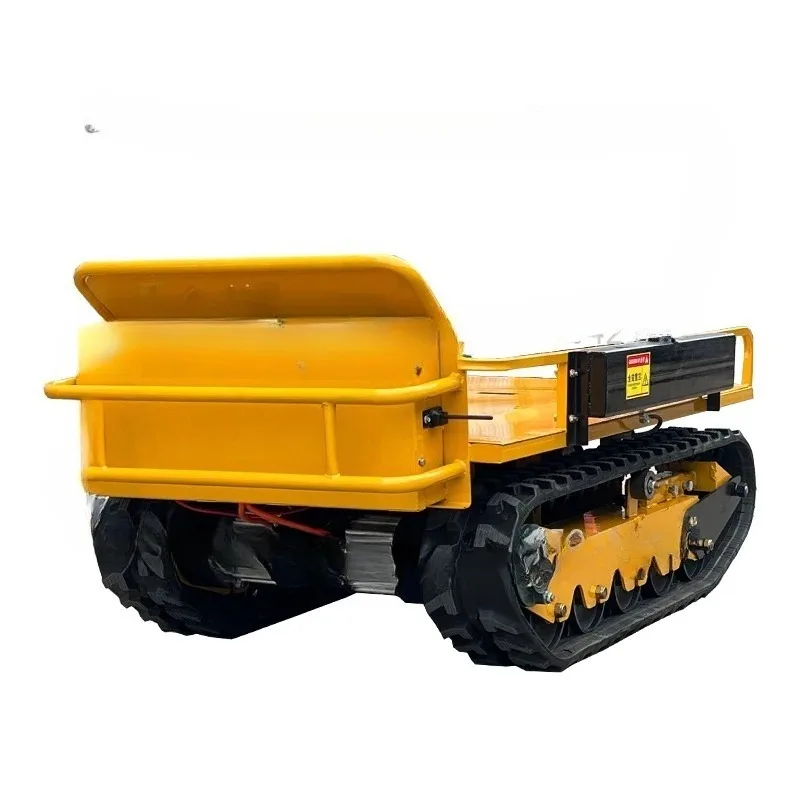 Remote‑Control Mini All‑Terrain Tracked Transporter Brushless Motor Crawler Chassis For Farm Agricultural Handling Equipment