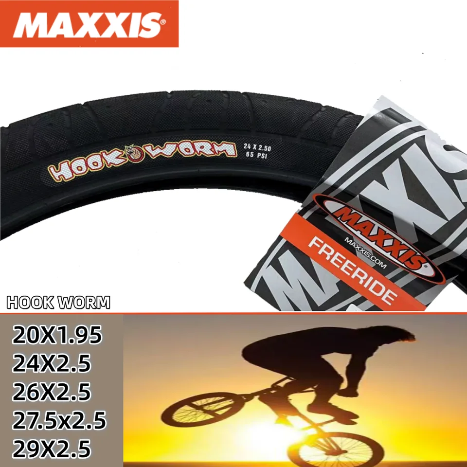 Maxxis hookworm自転車タイヤ、ワイヤービーズ、クリンチャータイヤ