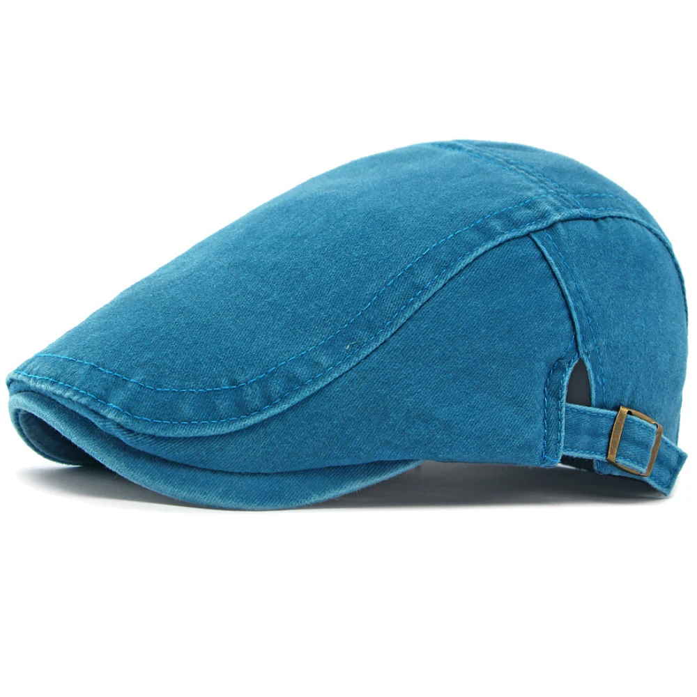 HT5144 Berets Classic Solid Plain Ivy Flat Cap Male Female Artist Painter Beret Hat 10 Colors Spring Summer Autumn Beret Cap