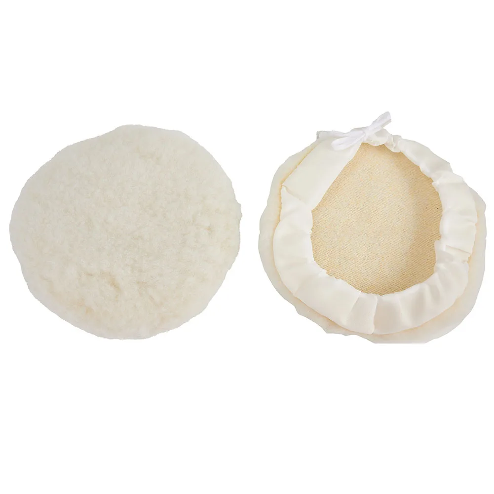 Wool Buffing Pads 3 Pcs 7inch for bonnet Buffer Buffing Car Lambs Pad Polisher Polishing Wheel Brand New New Wool