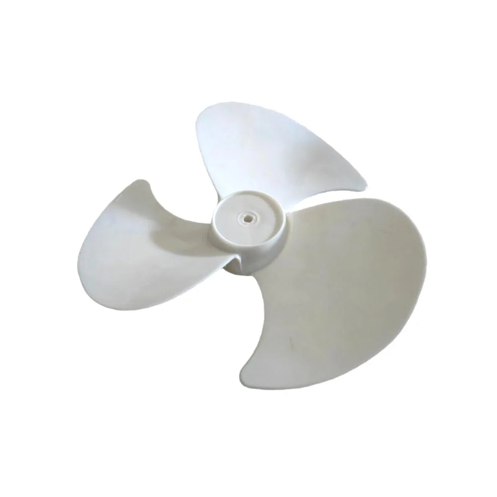 table Fan Parts 100% new white 12-inch fan blade 3 blades 27cm hole 8mm diameter