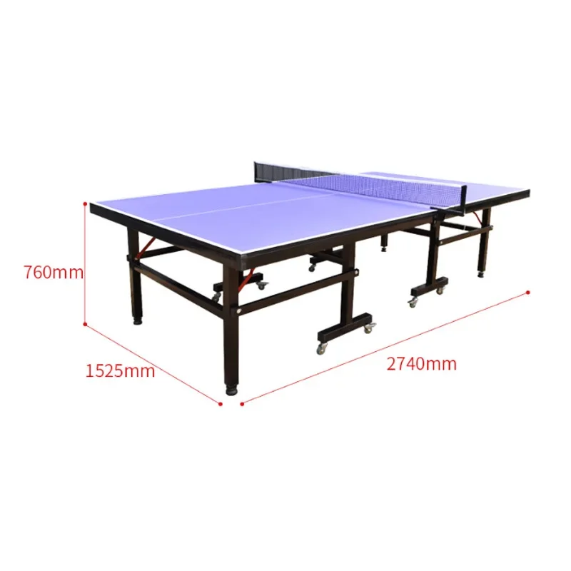 Table Tennis Table Indoor Foldable Mobile Standard