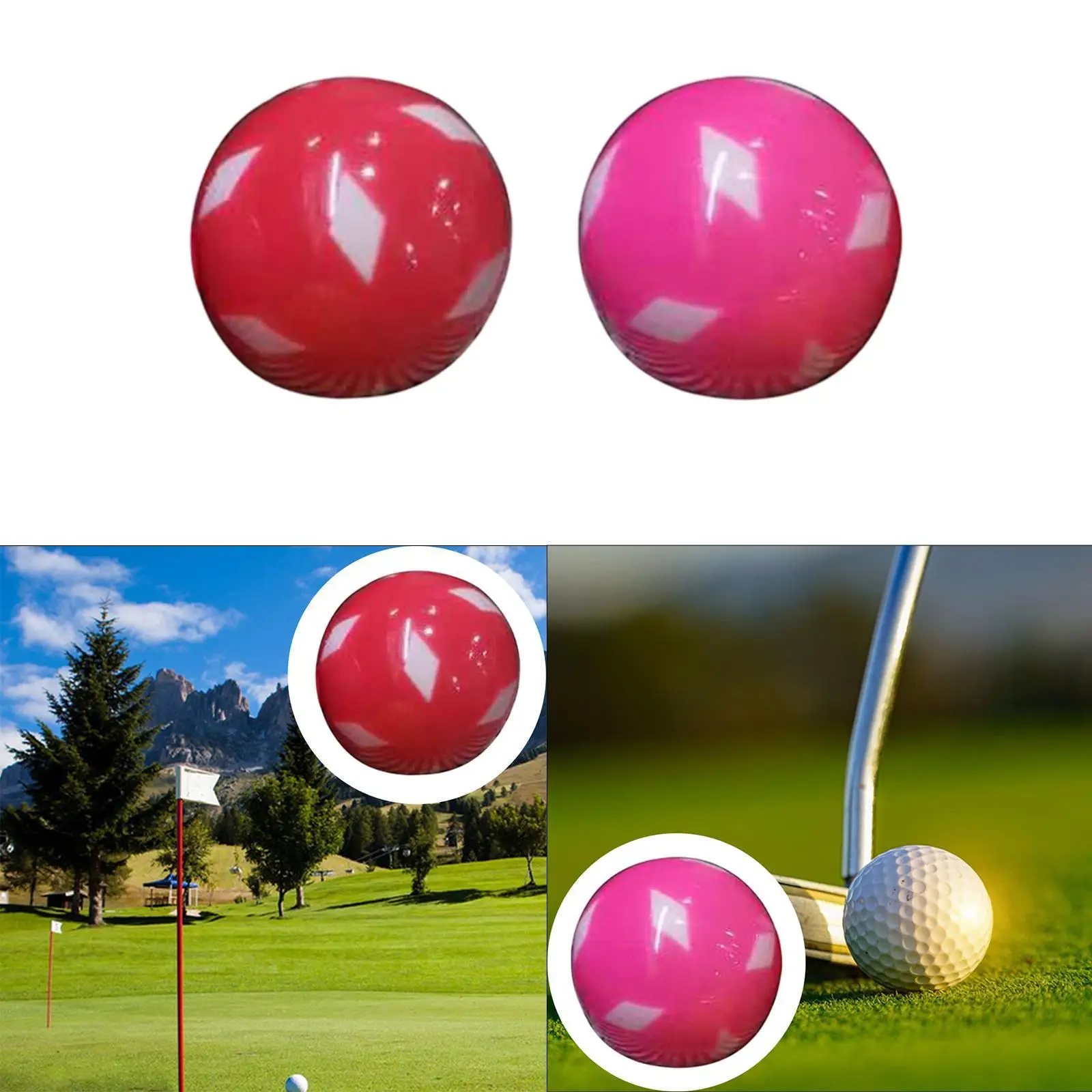 Golf Ball Collection Resin Golf Ball for Driving Range Indoor Outdoor Sports