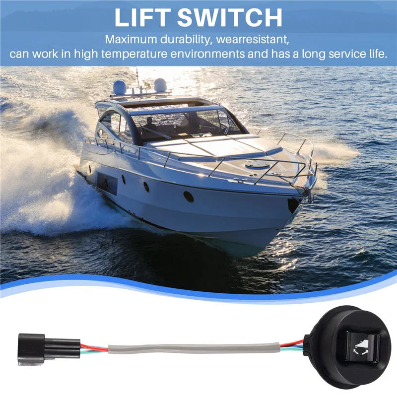 Para Yamaha conjunto de interruptor de recorte y inclinación 63D-82563-00 1995 más tarde 30HP-115HP 63D-82563-10-T61C