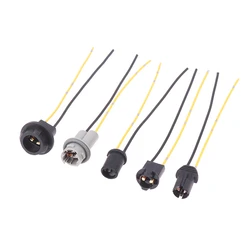 T10 T13 T15 Soft Bulb Holder Adapters Cable LED Bulb Connector Socket Wedge Base Light Bulb Plug Accessories