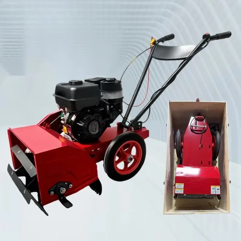 Hand Push Micro Tiller Machine Multifunctional Farm Equipment Stable Structure Easy Movement For Farmland Cultivation Operations