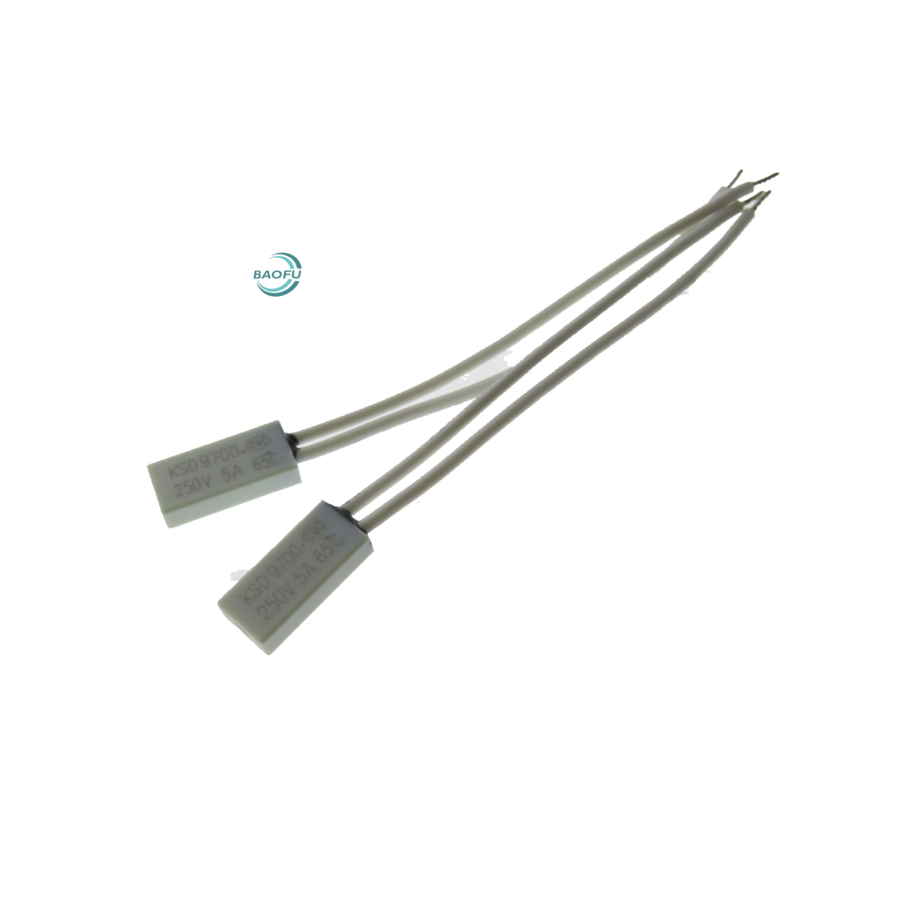 TB05/KSD9700 Medium Volume Thermal Protector 40 ° C~150 ° C Normally Closed 5A Temperature Control Switch Temperature Controller