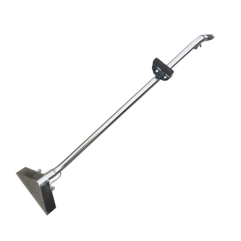 Carpet cleaning machine, stainless steel scraping head, steam jet suction integrated connection, extended scraping large