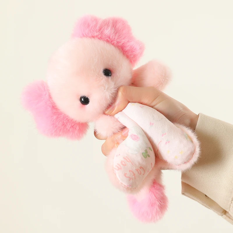Brinquedos de Pelúcia Fofos e Macios: Axolote, Porco e Cachorro Rosa, Animais Engraçados para Alívio do Estresse, Bonecos Squishy Kawaii para Decoração de Bolsas
