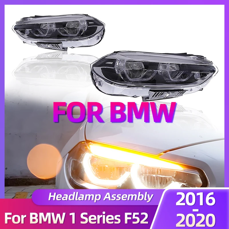 Автомобильные светодиодные фары для BMW New 1 серии E81 E82 E87 E88 F20 F21 F52 F40 2016 2017 2018 2019 2020 Высококачественные светодиодные адаптивные «ангельские глазки» Автомобильные светодиодные фары для BMW New 1 серии E81 E82 E87 E88 F20 F21 F52 F40 2016 2017 2018 2019 2020 Высококачественные светодиодные адаптивные «ангельские глазки»