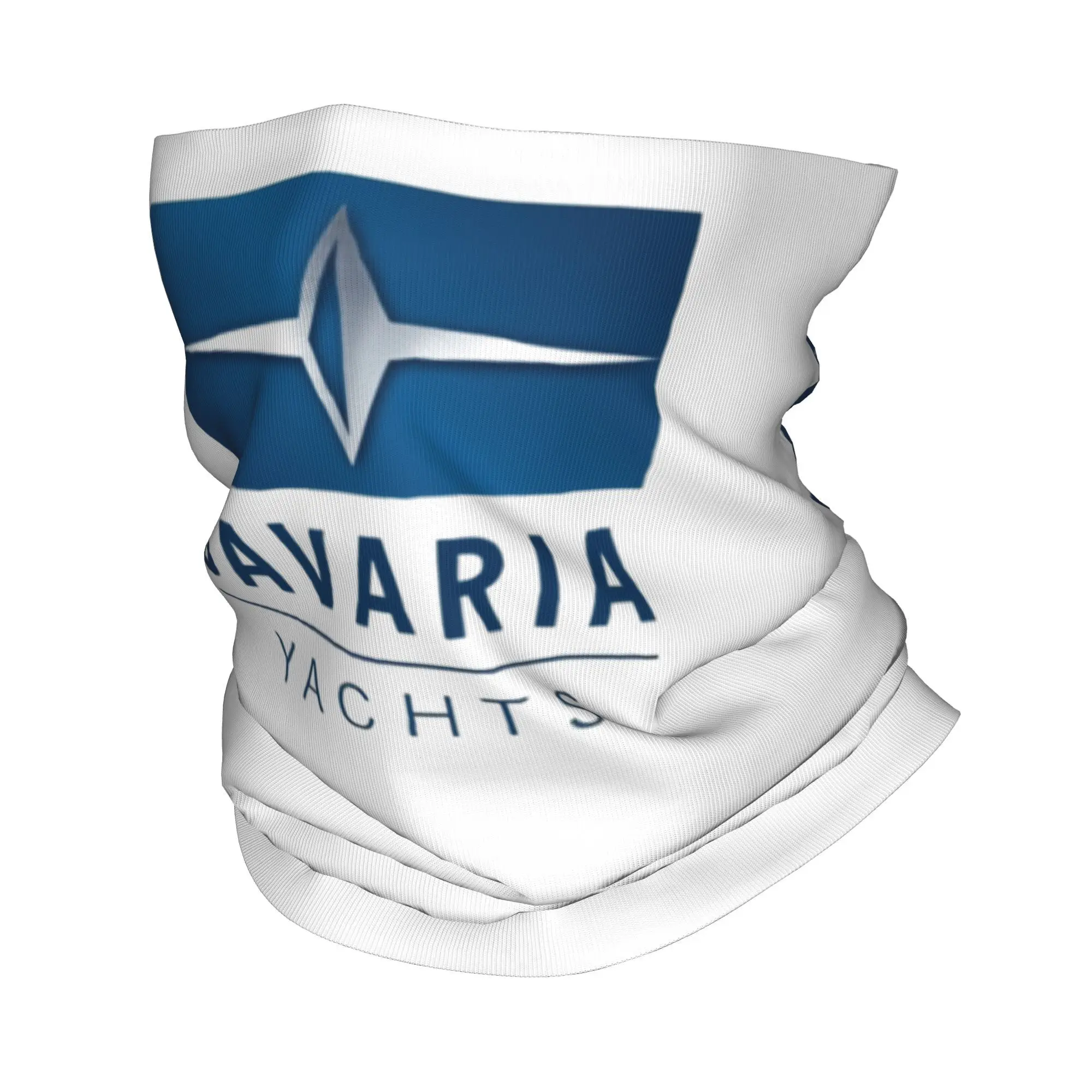 

Бавария Яхты, синяя, серебряная бандана с логотипом, маска с принтом, шарф, многофункциональная повязка на голову для езды на велосипеде, унисекс, для взрослых, ветрозащитная