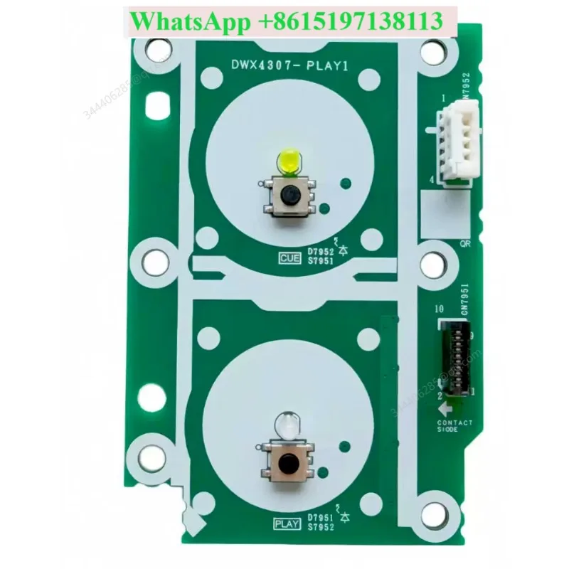Suitable for Pioneer XDJ-XZ playback board DWX4307/DWX4308 left and right Deck playback pause Cue button board