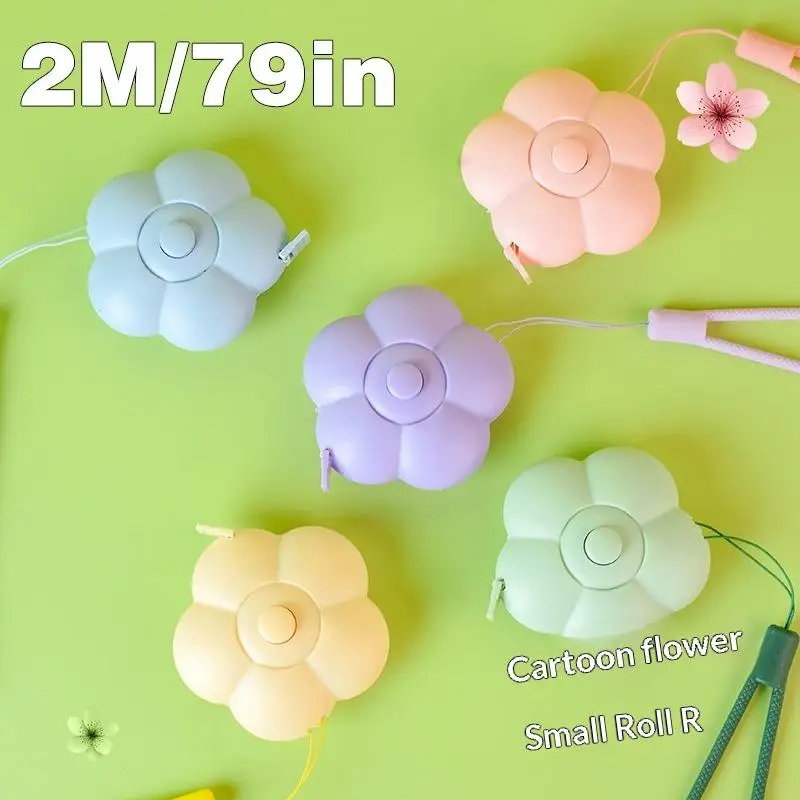 Double Scale 2M Soft Measuring Tape, Flexible Tailor Ruler for Sewing Clothes Waist Body Measurement