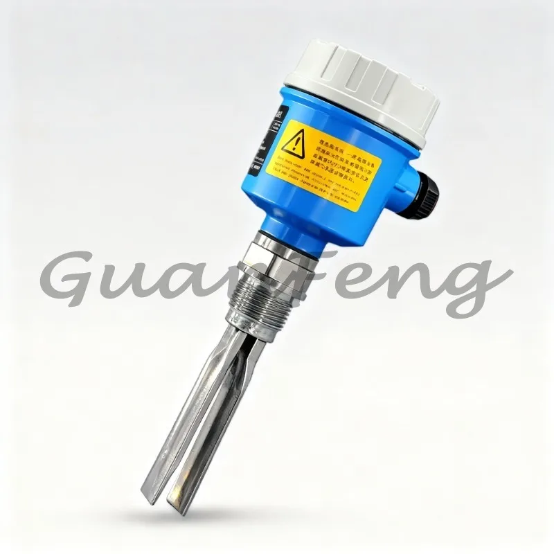 Intelligent Tuning Fork Liquid Solid Level Switch for Solid Particles ≤10MM, Rest Angle ≥200°