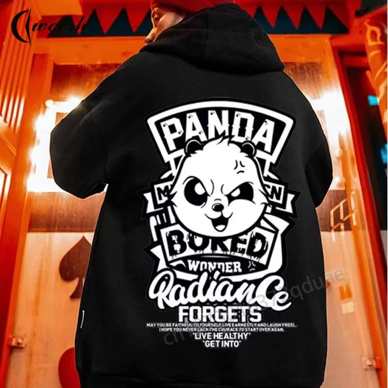 

Korea Luxury Brand Male Hoodie Funny Hoodies Winter Flecee Mens Tops Spring/Autumn Unisex Sweatshirt Harajuku Cotton Pullover