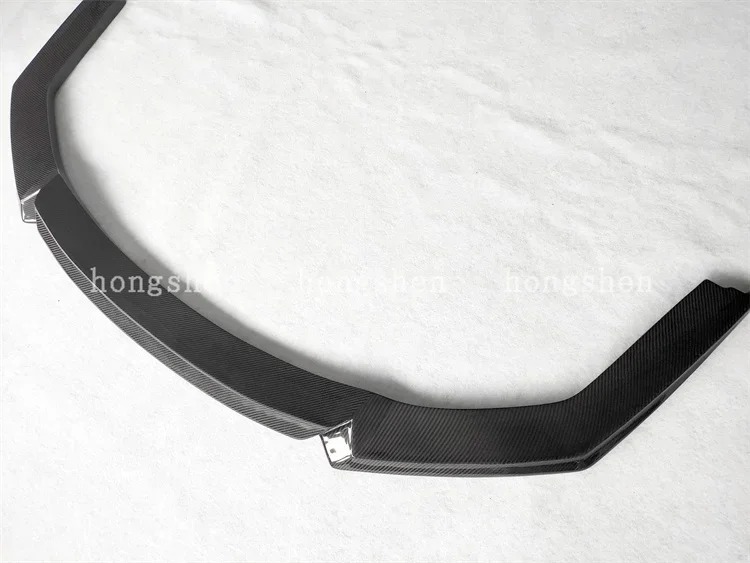 

For Lamborghini Huracan LP580-2 LP610-4 2014-2018 Body Kit Carbon Fiber V-Style Front Bumper Lip Spoiler Car Parts