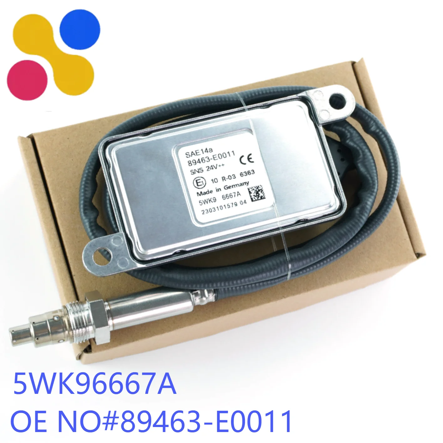 

5WK96667A Top Quality Nitrogen Oxide Sensor Nox Sensor 5WK96667A 89463-E0011 Nitrogen Oxygen Sensor 24V For Hino