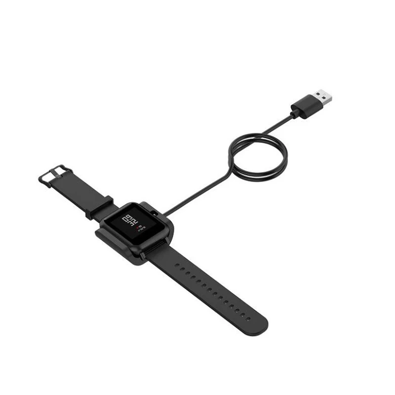 USB Charging Cable Base Cord for Huami Amazfit Bip S/Lite A1805 A1916 Sport Smart Watch Dock Station Charger Adapter